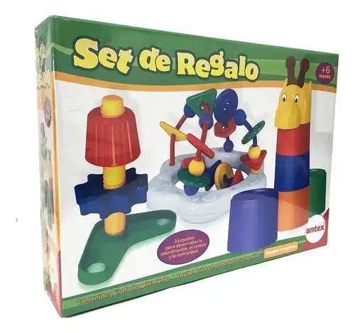 Set De 3 Juguetes Didactico De Antex Varios 2