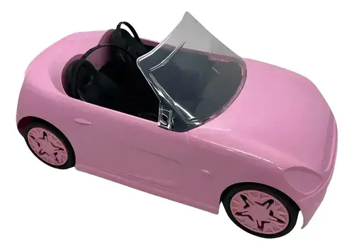 Combo Muñeca Barbie + Auto Fashion + Set Ropa Para Diseñar 10