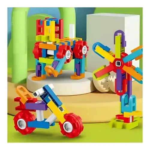 Bloques Y Figuras Construccion Construktor 51 Piezas Ditoys 51 Construktor 3