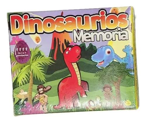 Juego De Mesa Dinosaurios Memoria Animales Didactico Yuyu 7