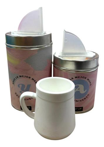 Set Matero Regalo Mama Mate + Yerbera + Azucarera Set Madres 7