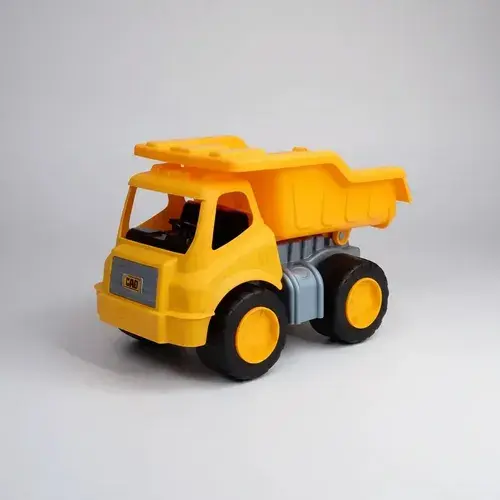 Camión Volcador Con Casco Duravit Amarillo 4