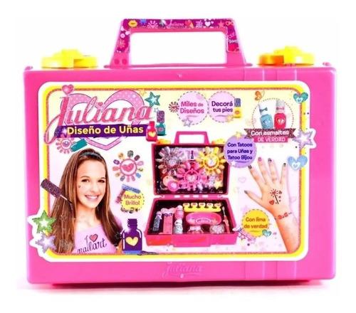 Valija Juliana Diseño De Uñas Chica Original Con Accesorios 2
