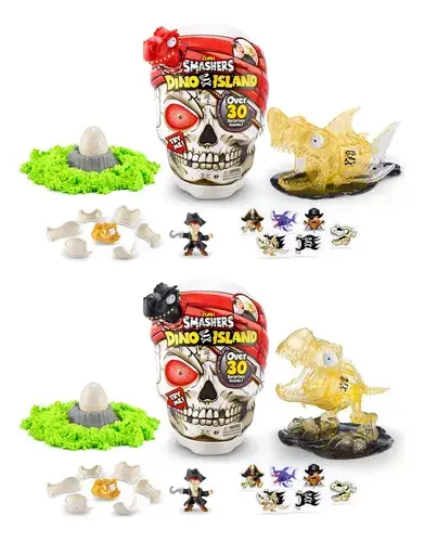 Calavera De 30 Smashers Dino Island Gigante Zuru 12