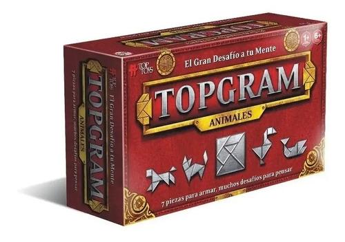 Topgram Animales Juego Chino Desafios Crea Formas Top Toys 7