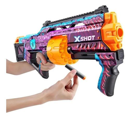 Pistola De Dardos X Shot Skins Stand Ametralladora Diseños 7