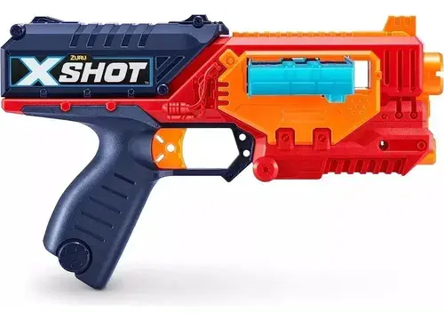 Escopeta Pistola Rifle Lanza Dardos + Cargador X-shot Quick 6