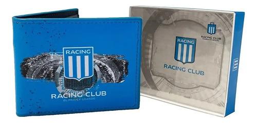 Billetera Racing Club Cilindro D Avellaneda Licencia Oficial 11
