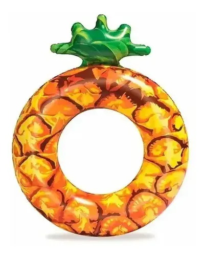 Salvavidas Flotador Inflable Sandia Anana Pileta Agua Verano 6