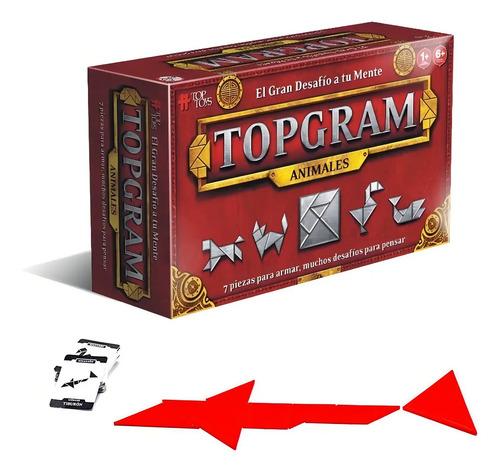 Topgram Animales Juego Chino Desafios Crea Formas Top Toys 2