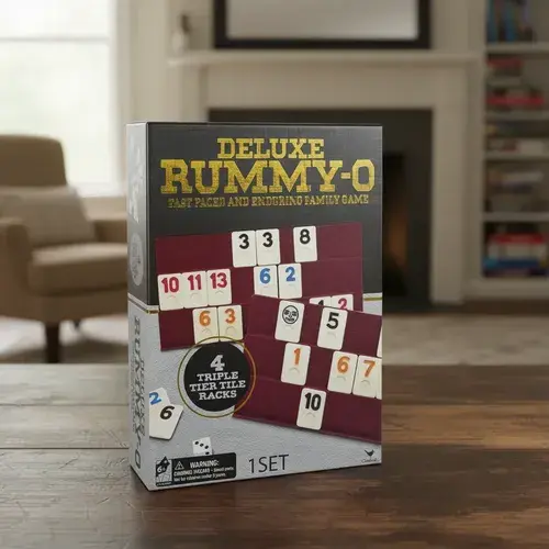 Juego De Mesa Rummy Burako Spin Master Calidad Premium 6