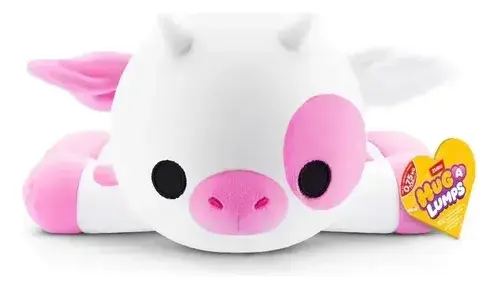 Peluche De Apego Hug A Lumps Pequeño Para Abrazar Animales Vaca