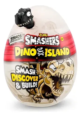 Huevo Dinosaurio Smasher Dino Island Nano Egg Con 6 Sorpresas