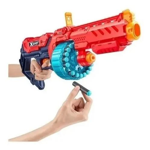 Ametralladora Pistola Lanza Dardo Premium Gigante Turbo Fire Negro 4