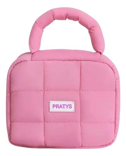 Portacosmeticos Neceser Bolso Tela Lavable Bolsillos Interno