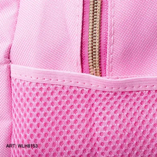 Mochila Escolar Nena Rosa Lila Brillante Primaria Impermable 5