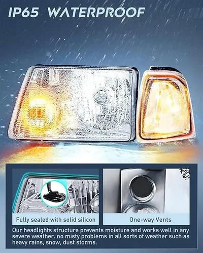 Conjunto De Faros Delanteros Nilight Para Ford Ranger Ambos Lados 2