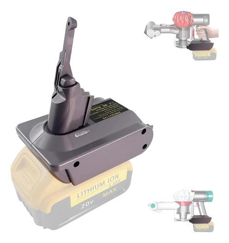 Tpdl Adaptador De Batería V8 Para Dewalt 20v Solo Adaptador