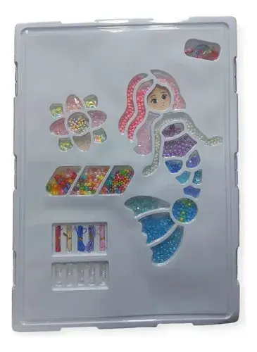 Kit Bijou Arma Pulseras Y Collares Sirena 500 Piezas Juliana 7