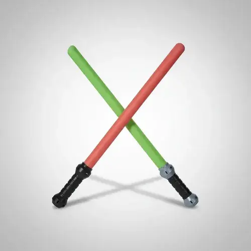 Sable Laser Con Luz Espada Zuru Jedi O Darth Vader Star Wars Color Verde 8