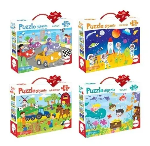 Rompezabezas Puzzle Gigante Didactico 16 Piezas Niños Antex 3