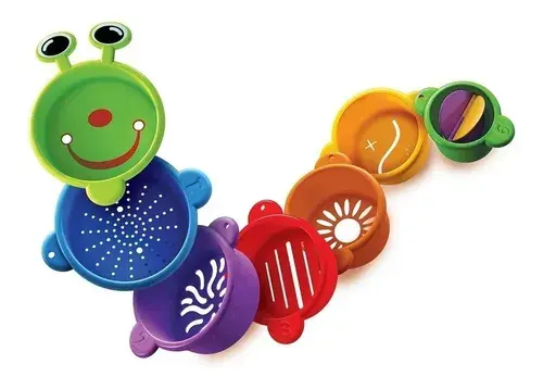 Gusanito Apilable 2 En 1 Aqua Bebes Bimbi Para Jugar En Agua 2