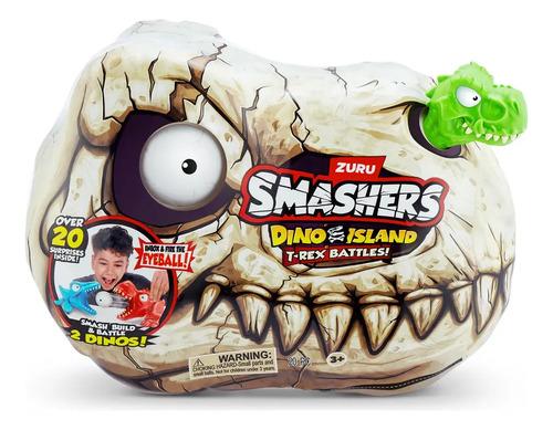 Dinosaurio T-rex Battle Smashers Dino Island Sorpresas 2