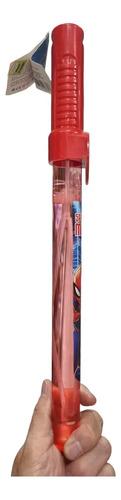 Burbujero Gigante Spiderman Hombre Araña 38cm Marvel Burbuja Azul Y Rojo 9