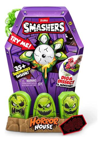 Smashers Tumba Ataud Horror House Grande 35 Sorpresa Con Luz 8