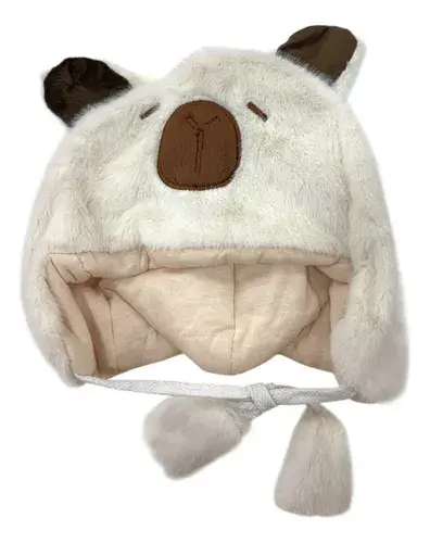Gorro Gorrito Para Bebé Abrigado Super Suve Capybara Soft 8