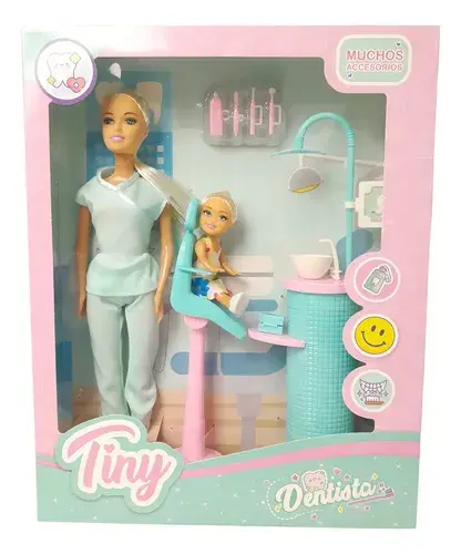 Muñeca Dentista Tiny Sebigus Con Accesorios 4