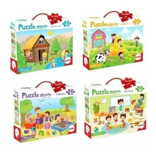 Rompezabezas Puzzle Gigante Didactico 16 Piezas Niños Antex 11