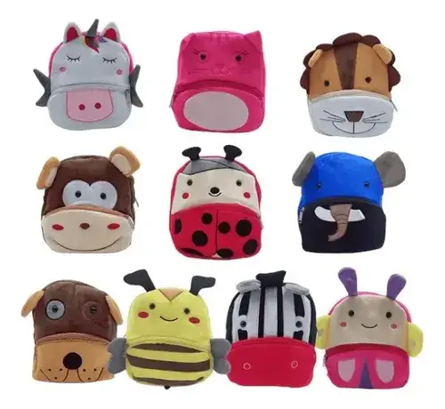 Mochila Infantil Animales Nene Nena Jardin Infancia Escolar 10