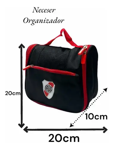 Neceser Boca Juniors River Plate Organizador Deportivos Y