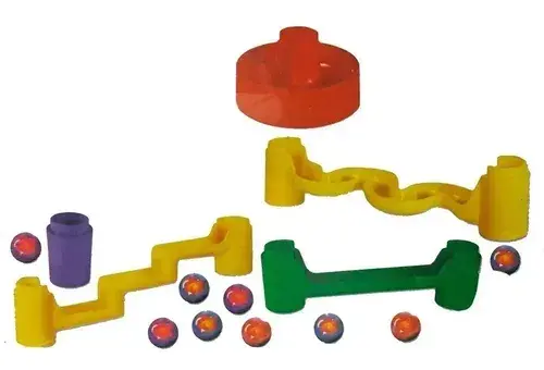 Juego De Mesa Laberinto De Bolitas Zig Zag Original Antex Multicolor 4