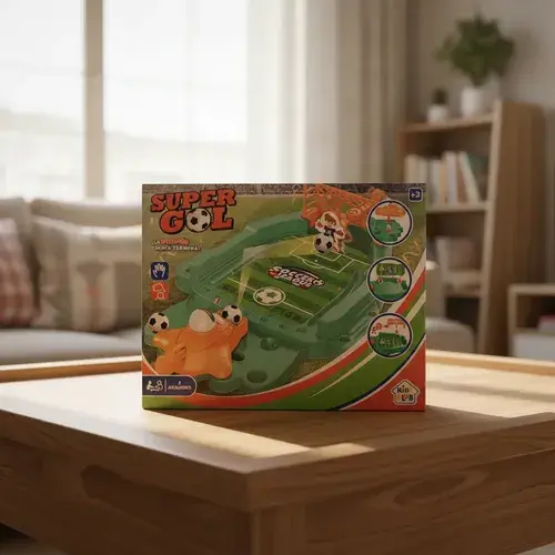 Juego De Mesa Super Gol De A 2 Jugadores Con Stickers