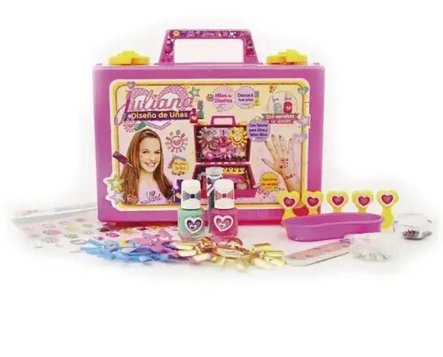 Valija Juliana Diseño De Uñas Chica Original Con Accesorios 6