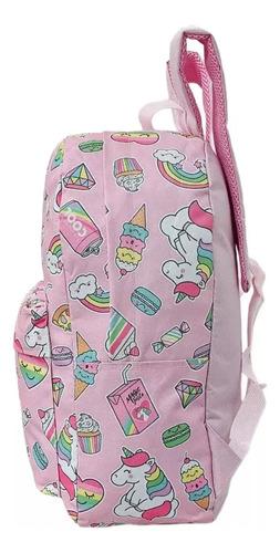 Mochila Escolar Dibujos Futbol Cohete Niños Primaria Grande 4