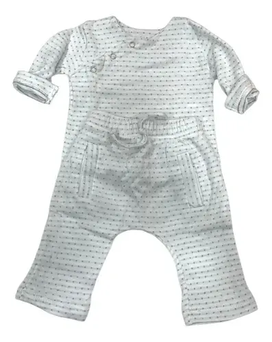 Conjunto Bebe Recien Nacido 2 Piezas Ropita Algodon Superior 4