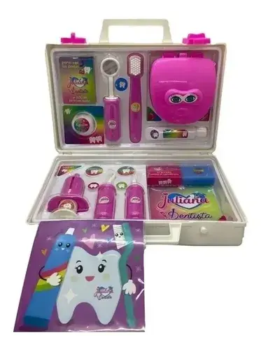 Juliana Valija Dentista Grande Con Accesorios Original Juego 4