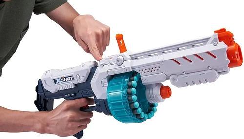 Ametralladora Gigante Turbo Fire Pistola Lanzadora 48 Dardos Vs 6