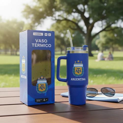 Vaso Térmico Afa 1200ml - Edición Campeones 3 Estrellas Azul Afa 3