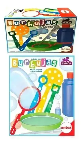 Juego De Burbujas Antex Con Mis Manos Burbujero 6
