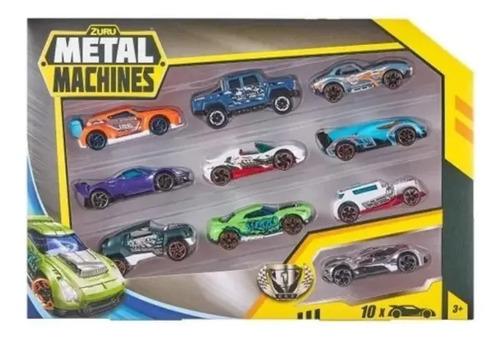 Autitos Metal Machines X10 Die Cast 6715 Multi Pack Personaje Scorpiax Multicolor