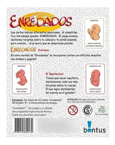 Enredados Juego De Mesa Cartas Viaje Bontus Original 2