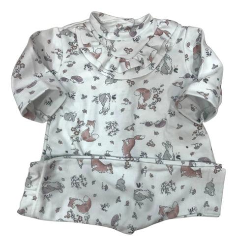 Set Ropa Beba Conjunto 2 Piezas Pantalon + Remera Voladito