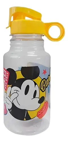Botella Mickey Mouse Sport 360 Ml Con Pico Agua Jugo Verano Mickey Mouse
