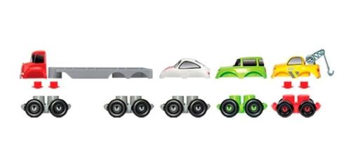 Transporte De Vehiculos Camion Grua Autos Antex Abrick 0 3