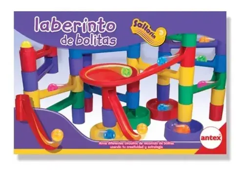 Juego Laberinto De Bolitas Saltarín Antex 3346 Color Multicolor