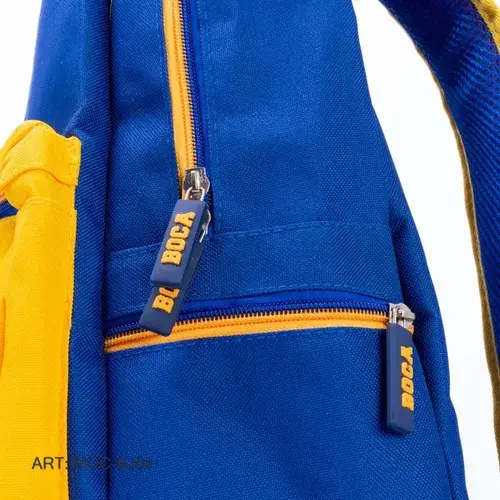 Mochila Boca Junior Escolar Deportiva Cabj El Unico Grande 5